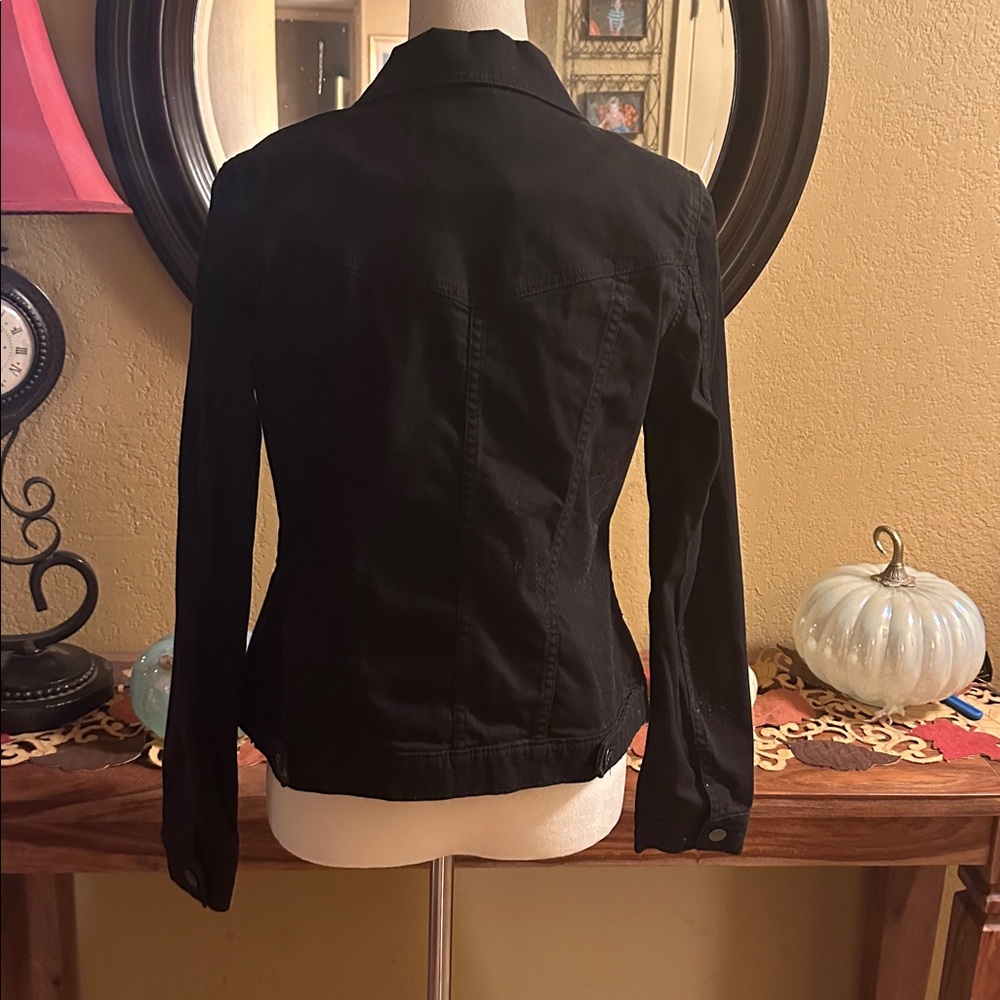 Lee Riders Black Denim Jacket - Picture 6 of 8